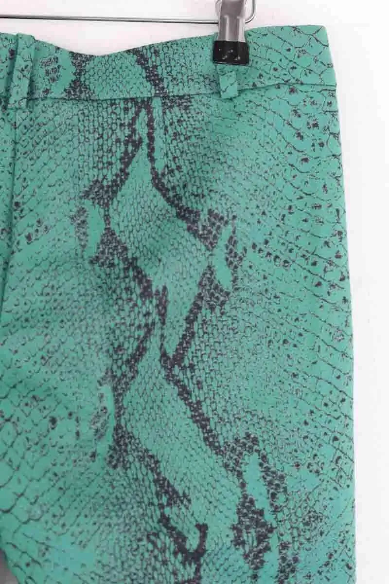 Pantalon droit Pinko Vert en Synthétique