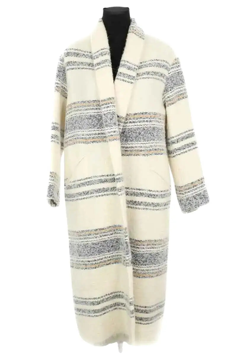 Veste Isabel Marant Étoile Ecru en Synthétique, taille XS - Seconde Main