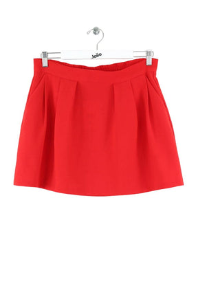 Mini jupe Ganni  Rouge