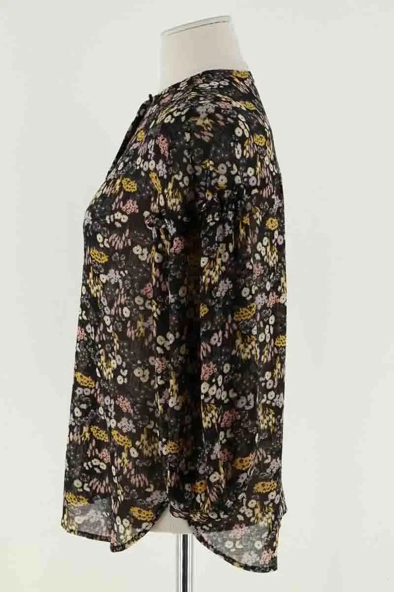 Blouse Sessun Noir en Synthétique