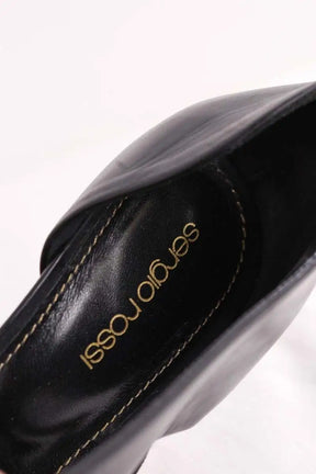 Talons Sergio Rossi Noir en Daim