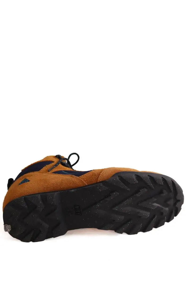 Baskets hautes Nike Camel en Daim