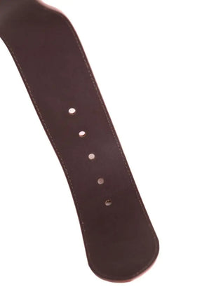 Ceinture en cuir Sézane Orange en Daim