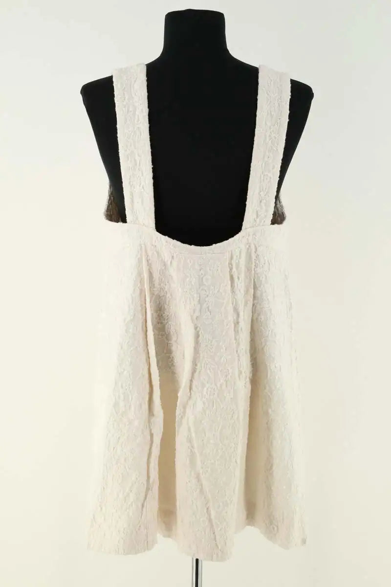 Robe Sézane Blanc en Coton