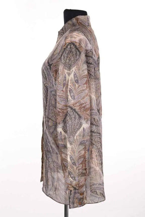 Blouse Zimmermann Marron en Soie