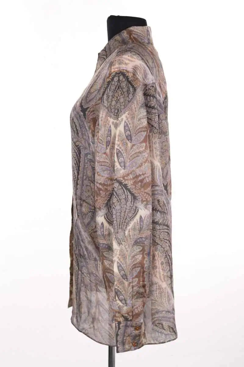 Blouse Zimmermann Marron en Soie