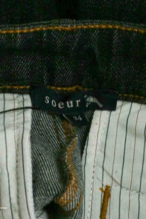 Jean droit Soeur Bleu en Coton