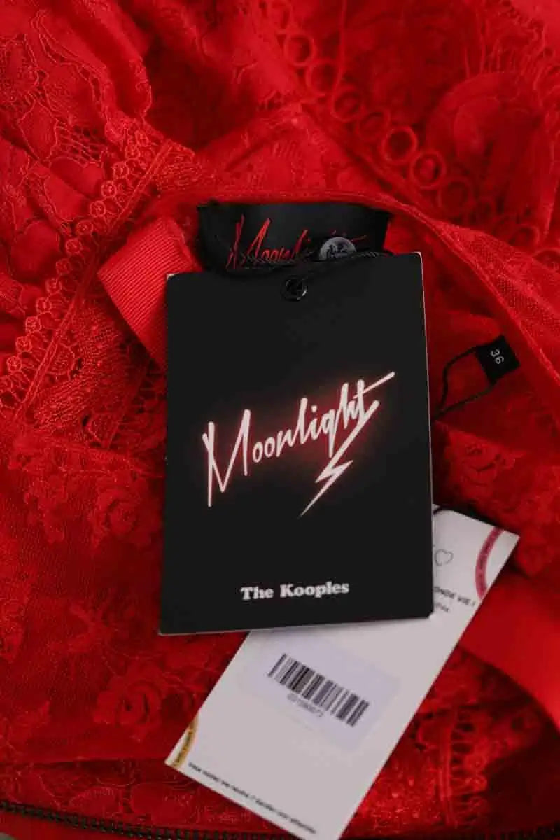 Robe The Kooples Rouge en Synthétique