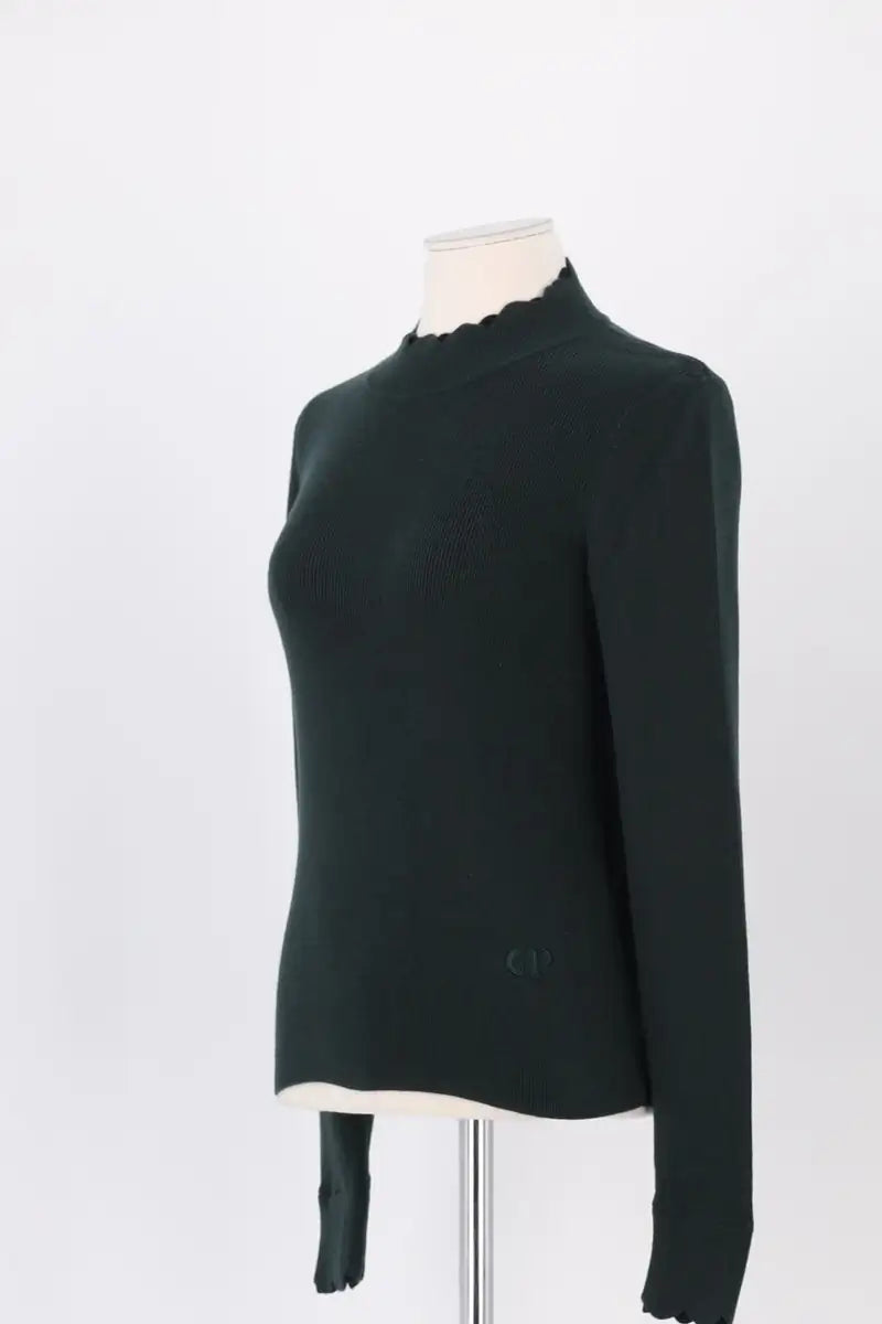 Pull Claudie Pierlot Vert en Coton