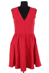 Robe Maje Rouge en Synthétique, taille M - Seconde Main