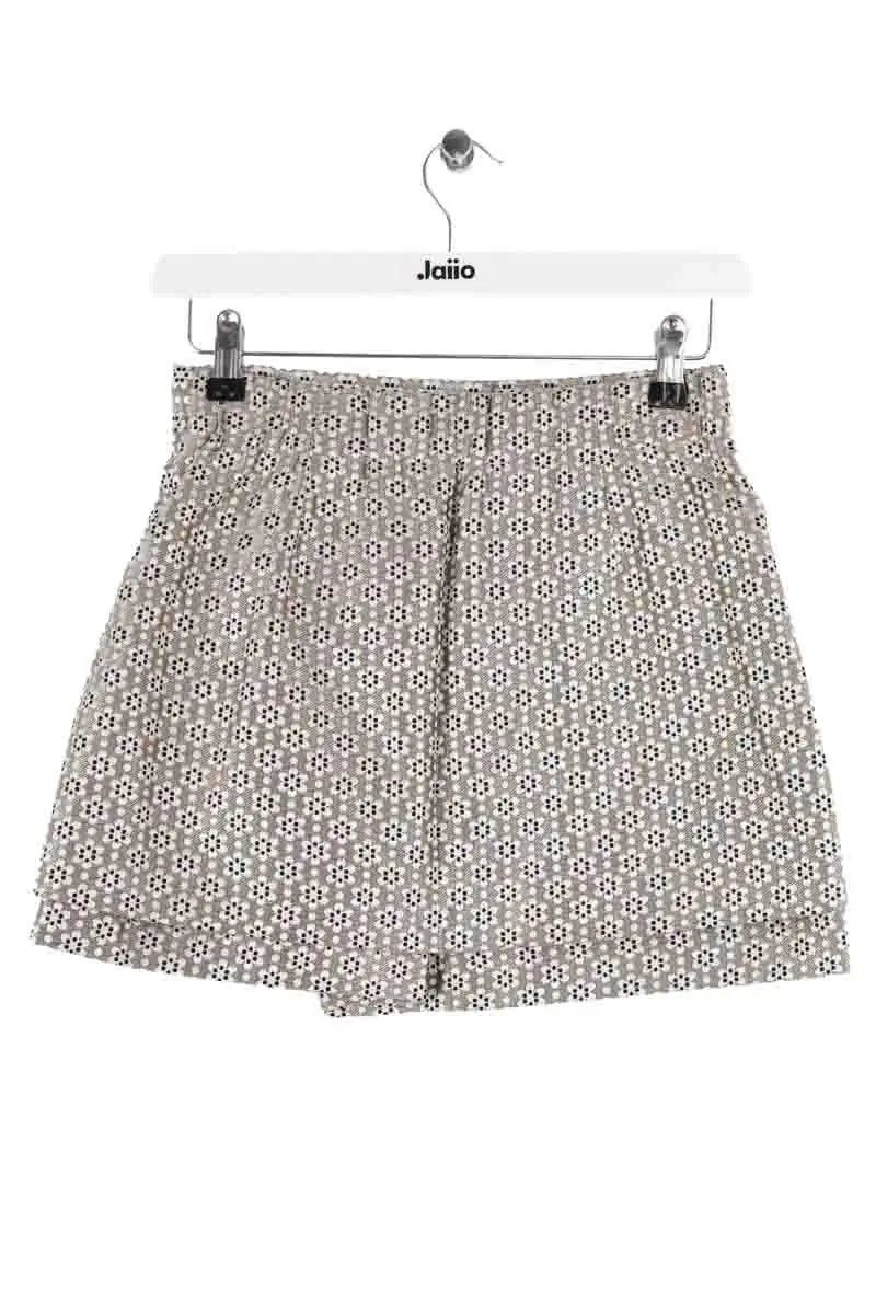 Mini short Maje Argent en Synthétique