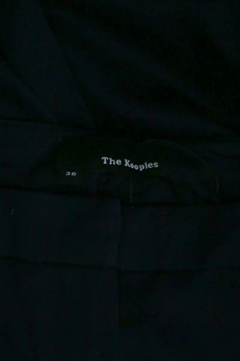 Pantalon The Kooples Marine en Laine