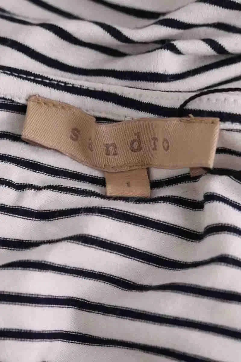 T-shirt Sandro Blanc en Viscose