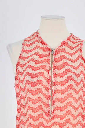 Top sans manche The Kooples  Rouge
