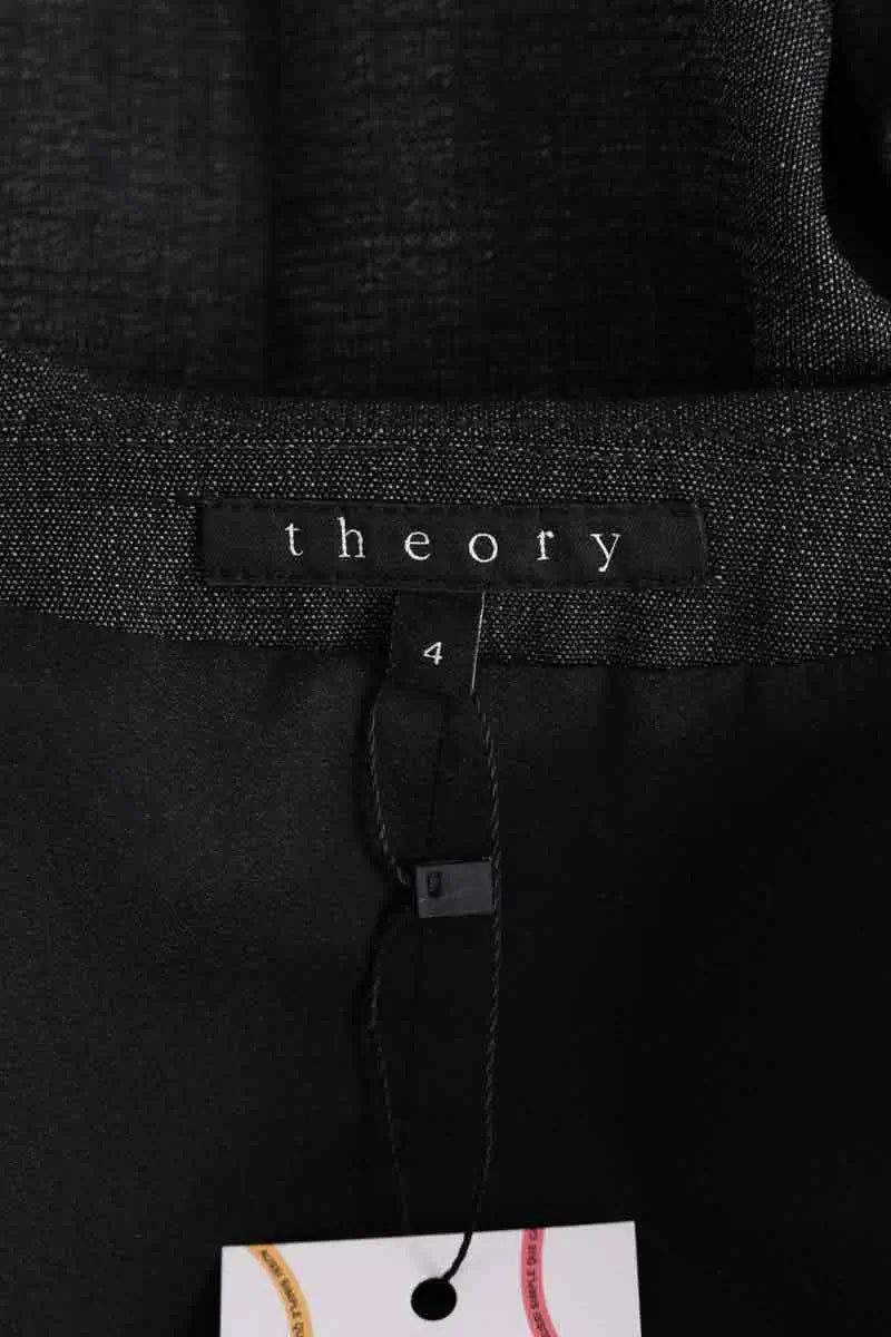 Blazer Theory Anthracite en Laine