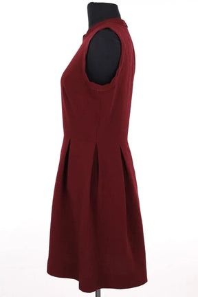 Robe Sandro Bordeaux en Synthétique