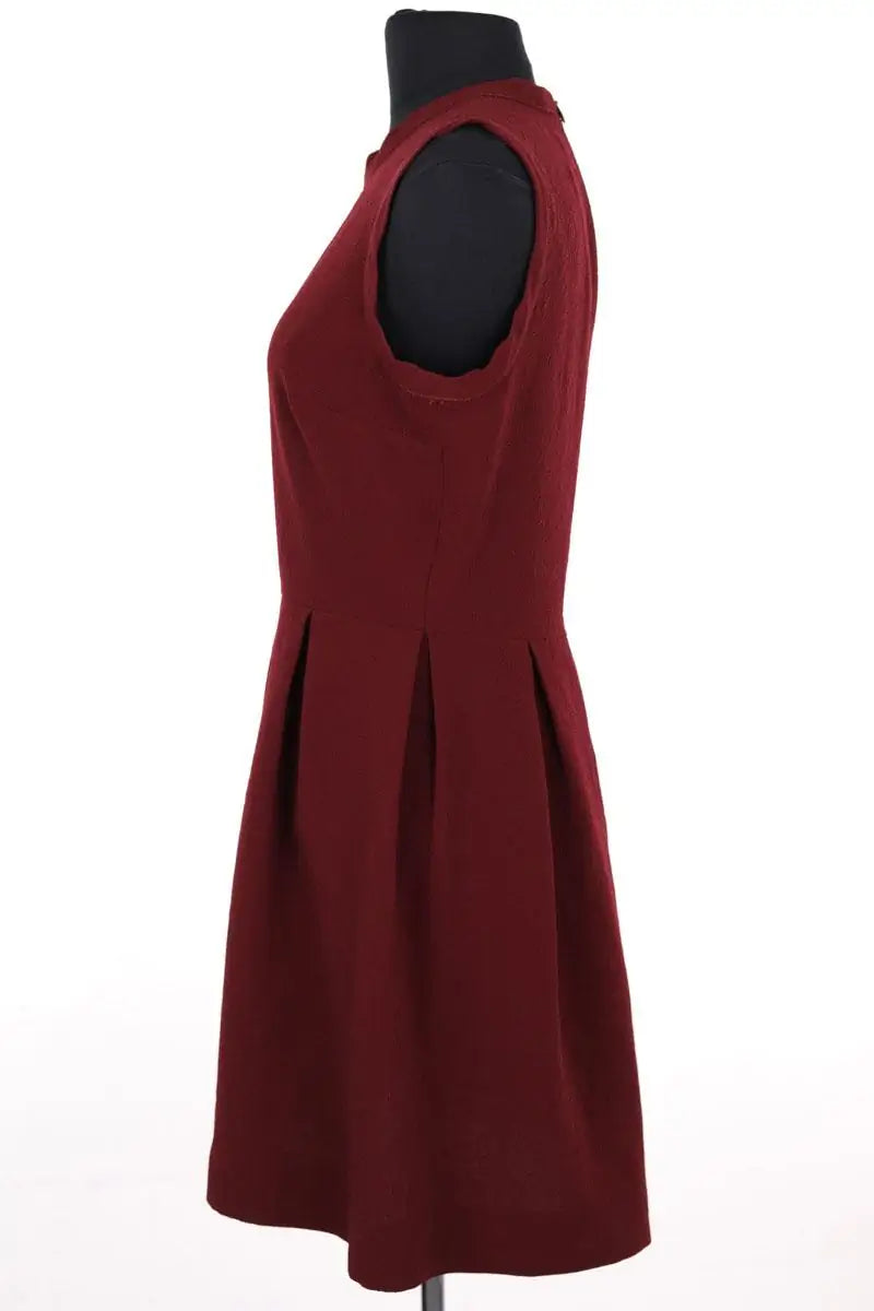Robe Sandro Bordeaux en Synthétique
