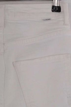 Mini short Mother The dazzler shift fray short Blanc en Coton