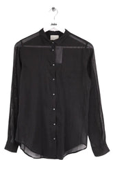 Chemise Forte_Forte Noir en Coton, taille S - Seconde Main