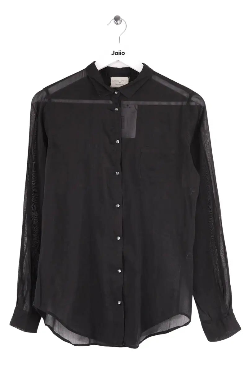 Chemise Forte_Forte Noir en Coton, taille S - Seconde Main