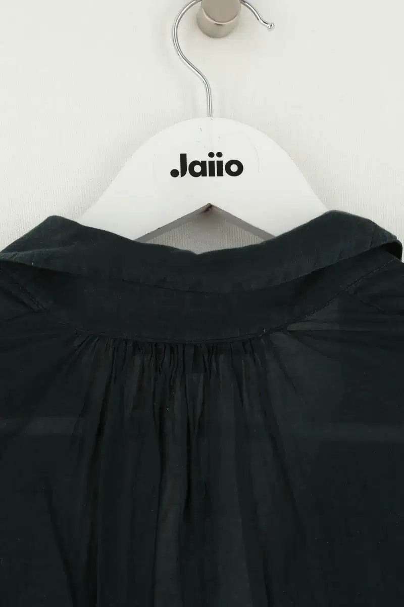 Blouse Maje Marine en Coton