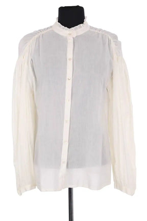 Chemise Antik Batik Beige en Coton, taille S - Seconde Main
