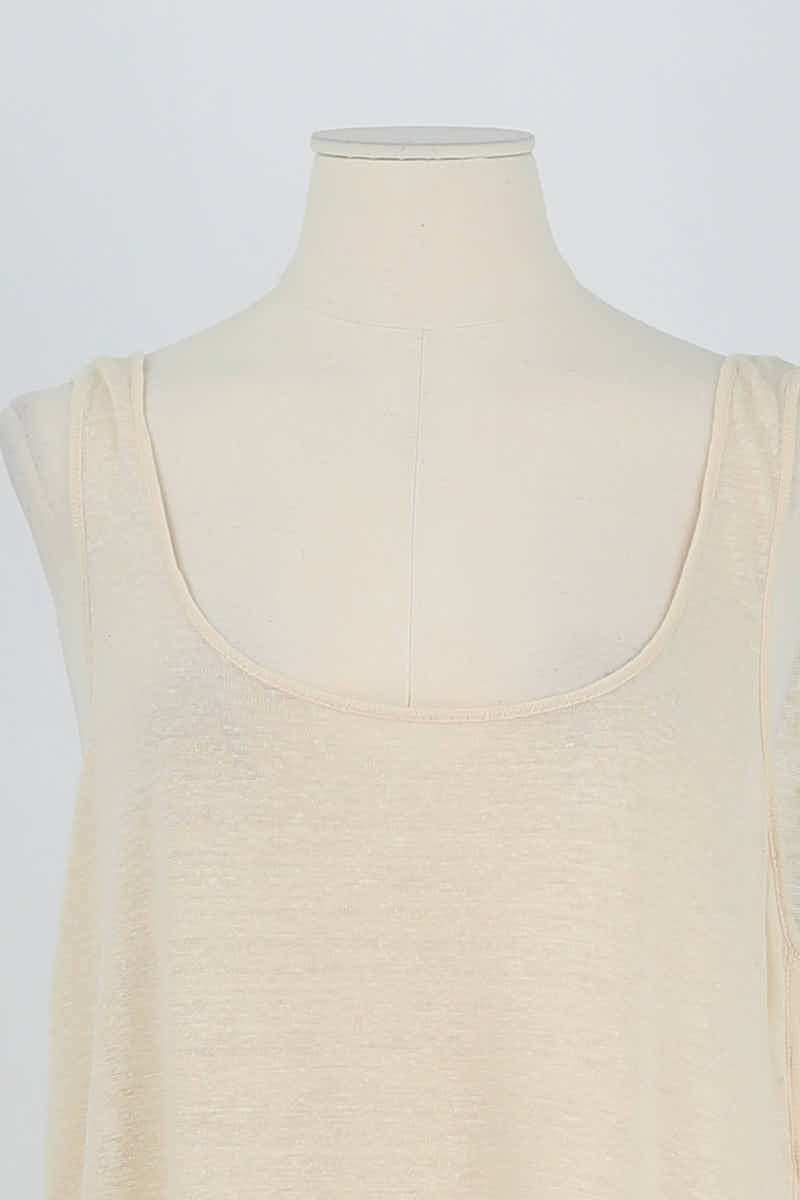 Top sans manche Leon & Harper  Beige