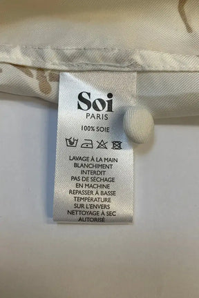Chemise Soi Blanc en Soie
