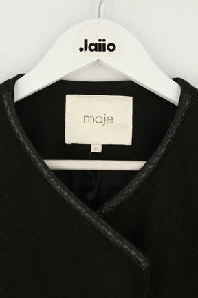 Veste Maje Noir en Laine