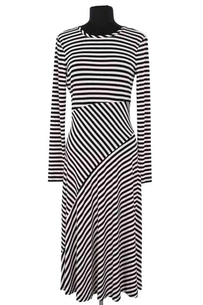 Robe Michael Kors Noir en Synthétique, taille S - Seconde Main