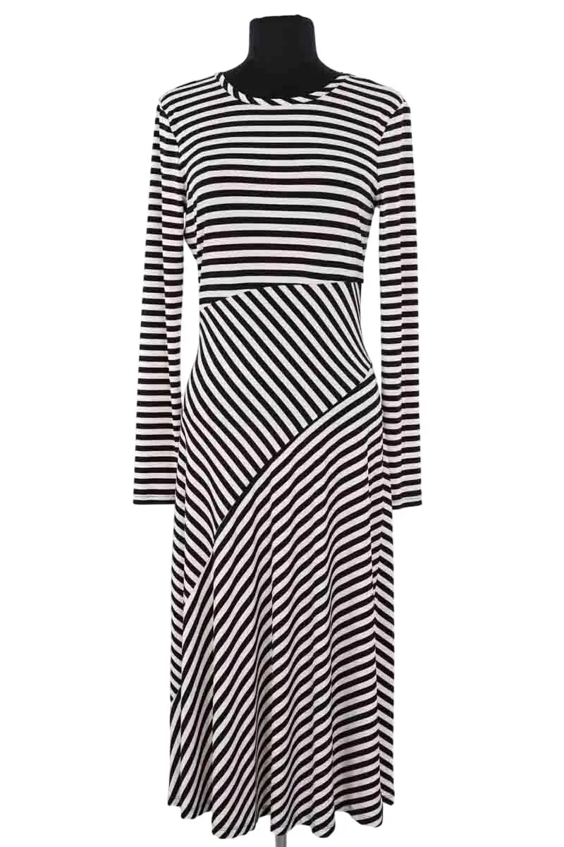 Robe Michael Kors Noir en Synthétique, taille S - Seconde Main