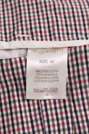 Pantalon large Momoni Marron en Coton