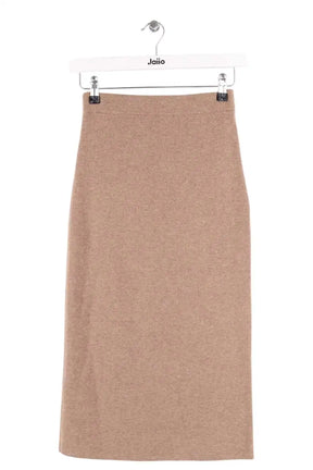 Jupe Eric Bompard Camel en Cachemire, taille S - Seconde Main