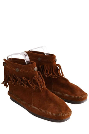 Boots Minnetonka Marron en Daim