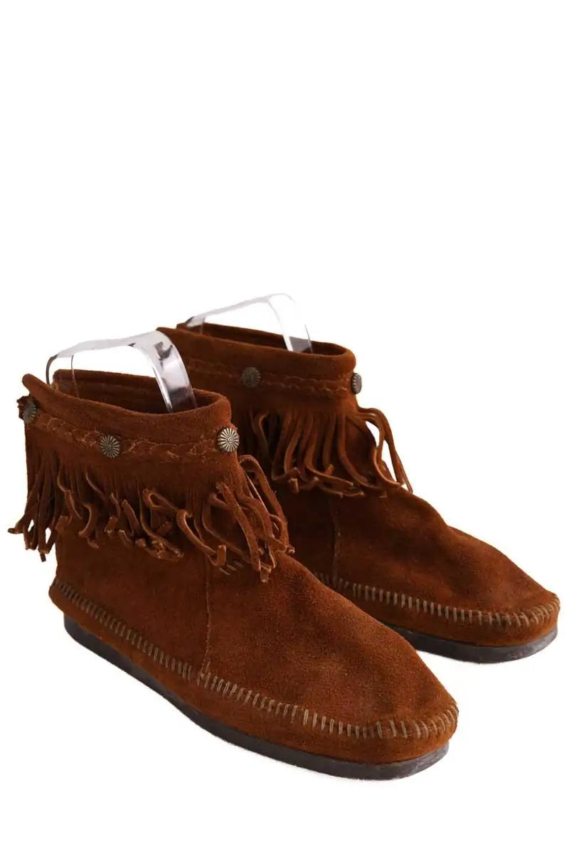 Boots Minnetonka Marron en Daim