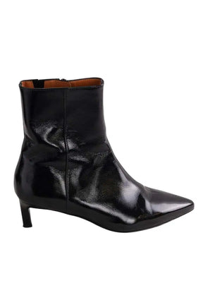 Boots Sézane Noir en Cuir, taille 41 - Seconde Main