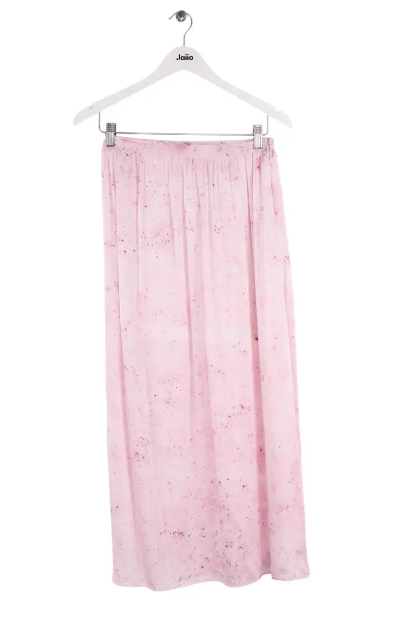 Jupe Louise Misha Rose en Viscose, taille M - Seconde Main