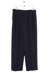 Pantalon droit Lacoste Marine en Synthétique, taille L - Seconde Main