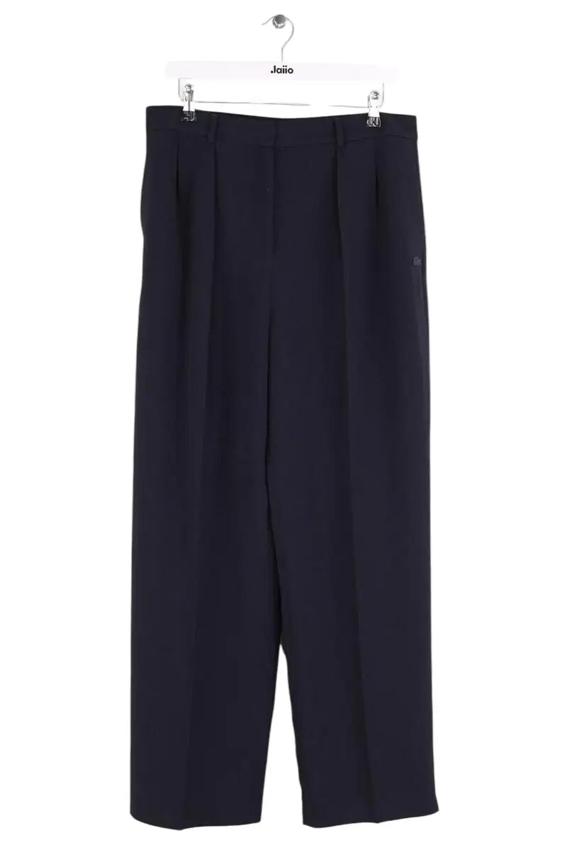 Pantalon droit Lacoste Marine en Synthétique, taille L - Seconde Main