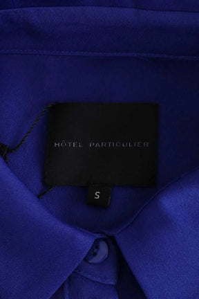 Chemise Hotel Particulier Bleu en Viscose