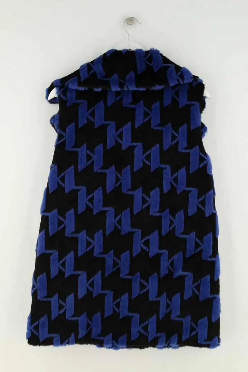 Veste Karl Lagerfeld Bleu en Synthétique