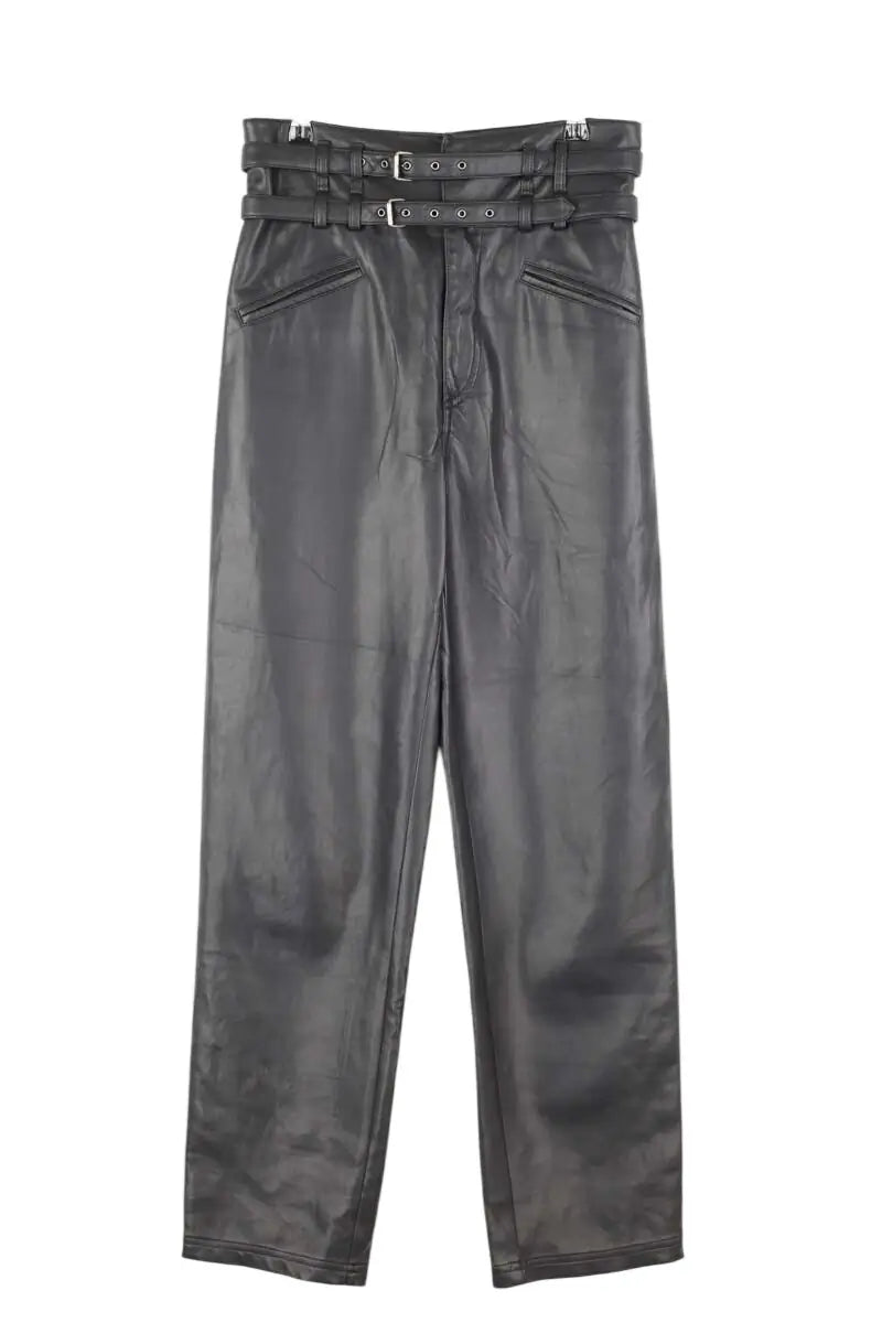 Pantalon droit Philosophy Di Lorenzo Serafini  Noir
