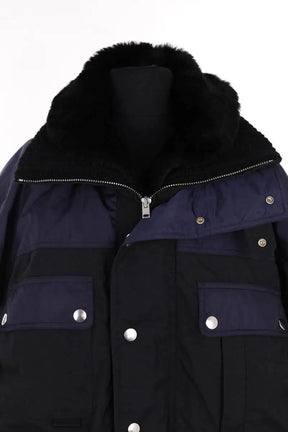 Parka Isabel Marant Marine en Synthétique