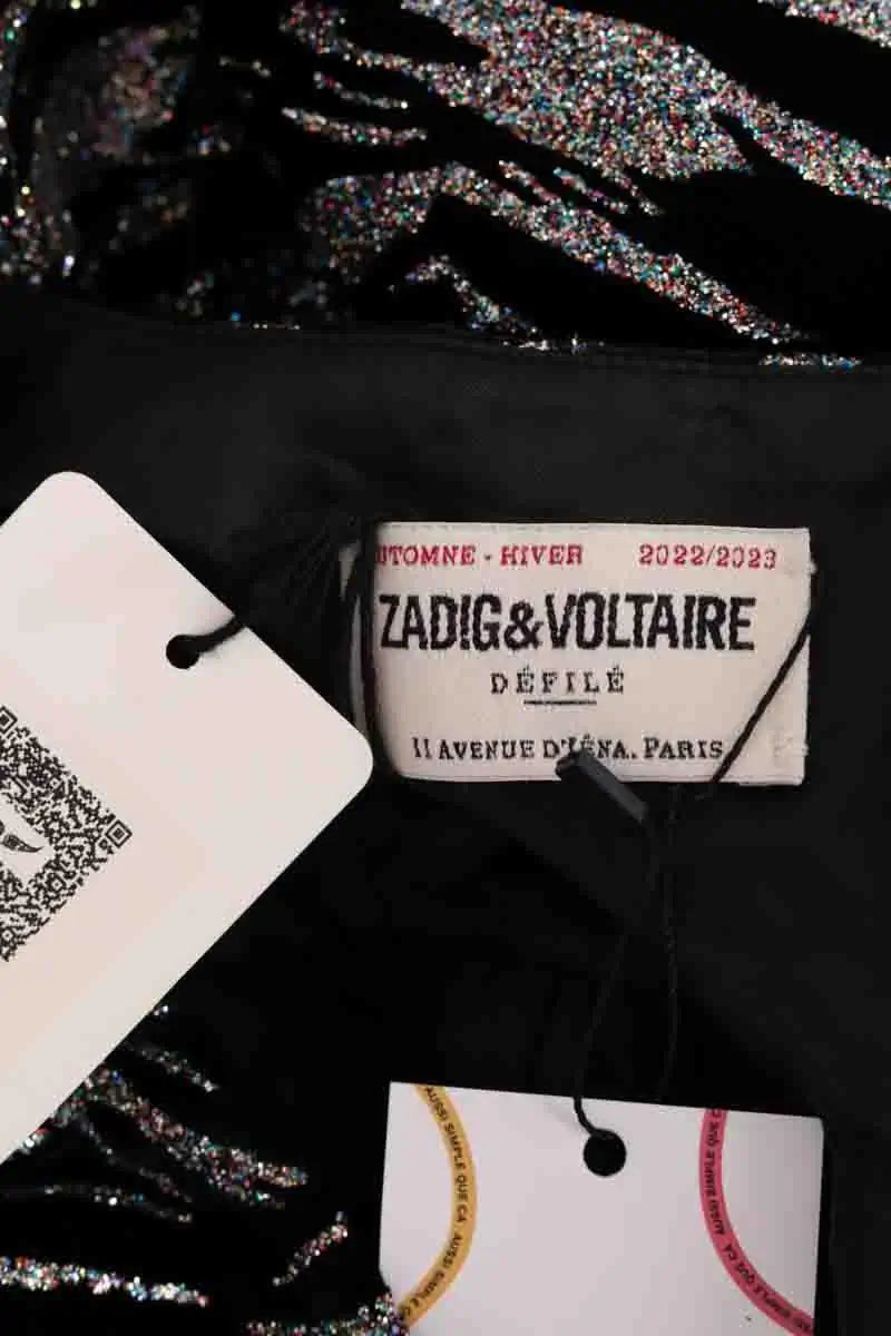 Robe Zadig & Voltaire Noir en Viscose