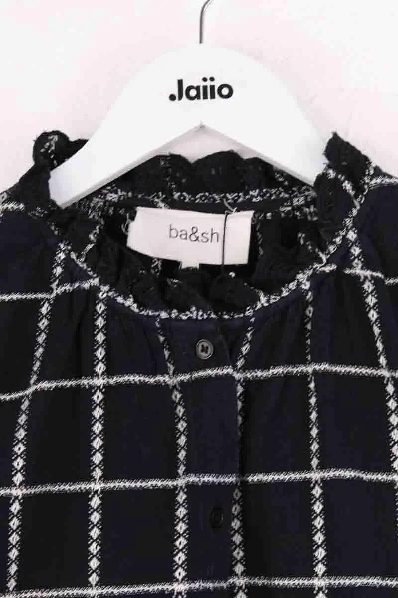 Blouse Ba&Sh Marine en Synthétique