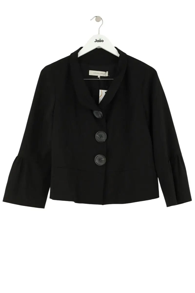 Veste Gerard Darel Noir en Laine, taille L - Seconde Main