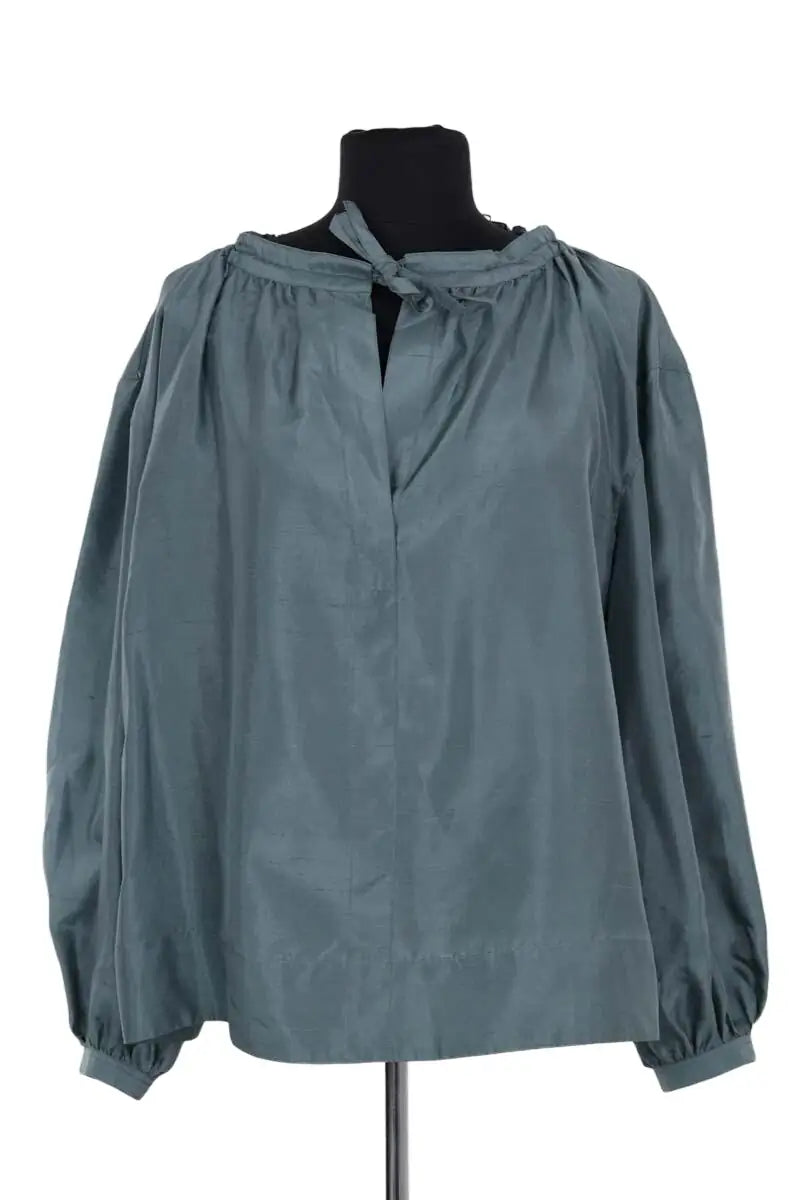 Blouse Soeur Vert en Soie, taille S - Seconde Main