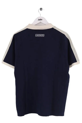 Polo Lacoste Bleu en Coton