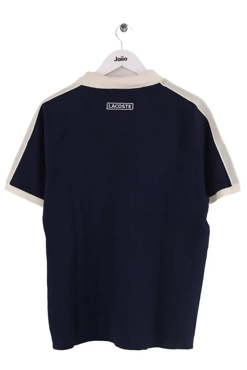 Polo Lacoste Bleu en Coton