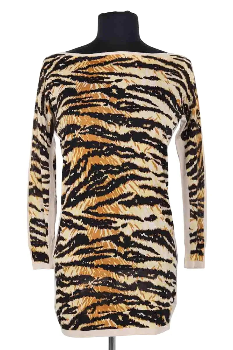 Top Dolce & Gabbana Marron en Synthétique, taille S - Seconde Main